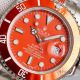 Swiss Grade Orange Dial 904L Steel Blaken Rolex Submariner Replica Watch Limited Edition Watch (7)_th.jpg